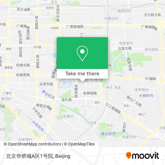北京华侨城A区1号院 map