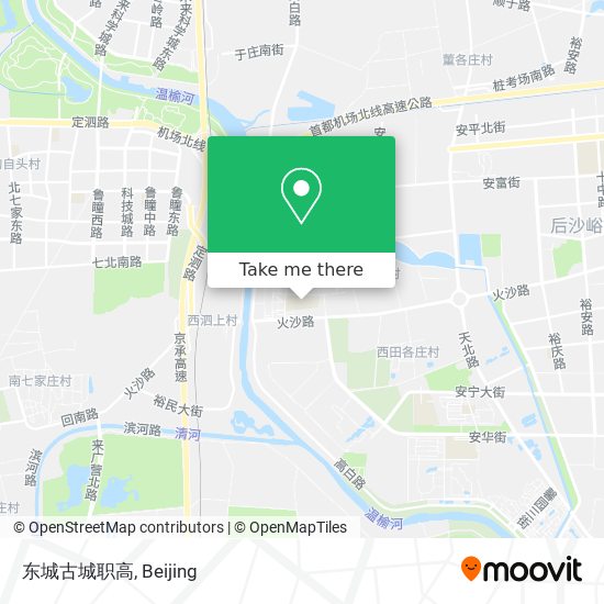 东城古城职高 map
