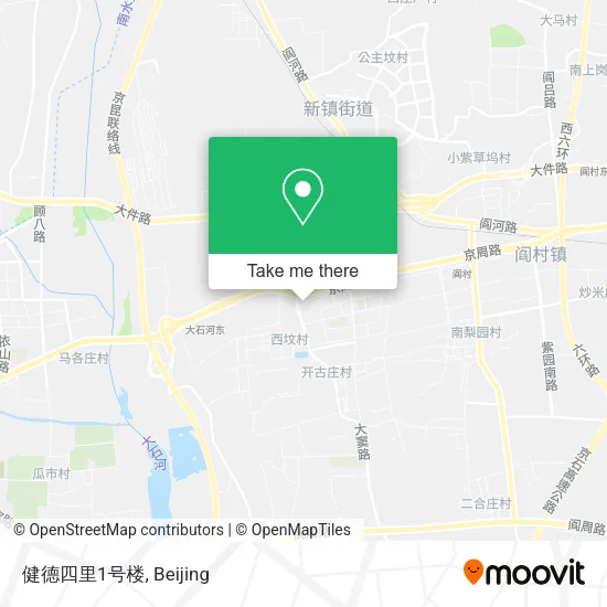 健德四里1号楼 map