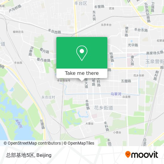 总部基地5区 map