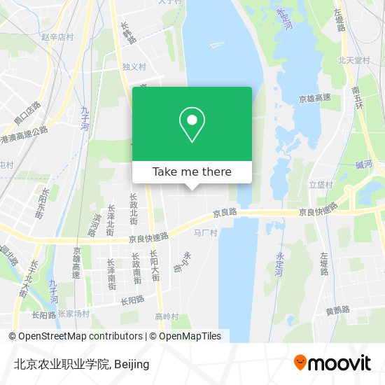 北京农业职业学院 map