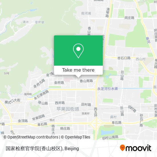 国家检察官学院(香山校区) map
