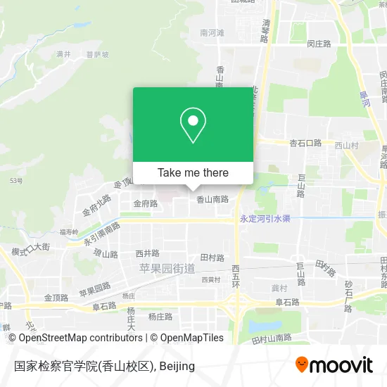 国家检察官学院(香山校区) map