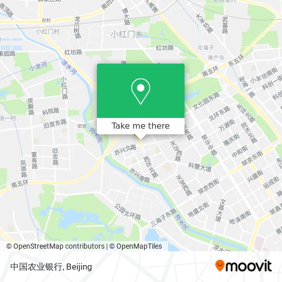 中国农业银行 map