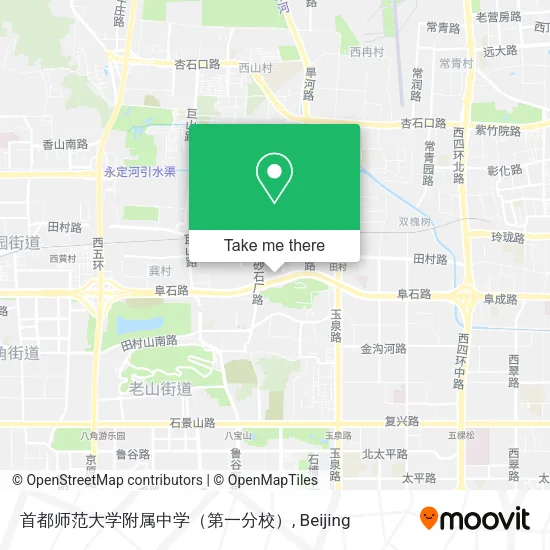 首都师范大学附属中学（第一分校） map