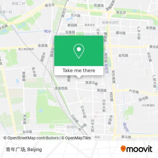 青年广场 map