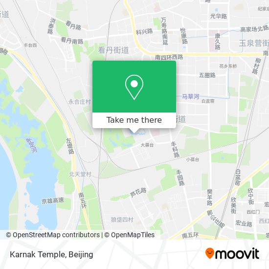 Karnak Temple map