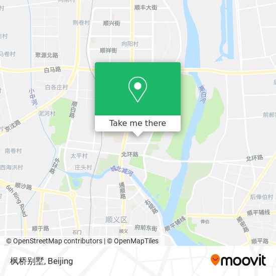 枫桥别墅 map
