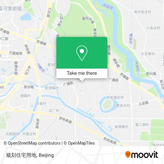 规划住宅用地 map