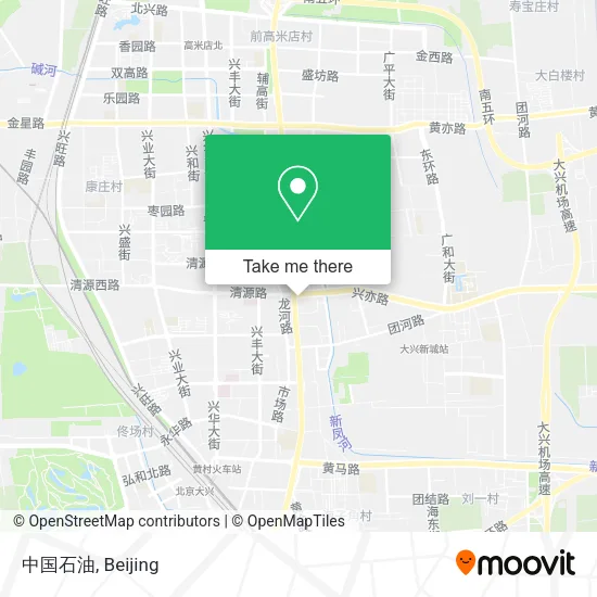 中国石油 map