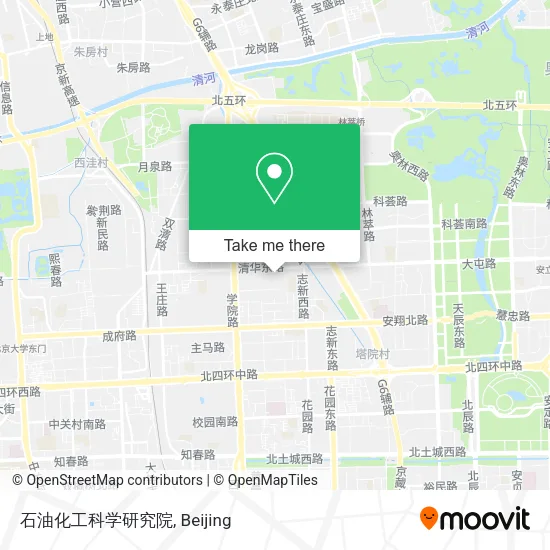 石油化工科学研究院 map