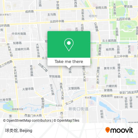 球类馆 map