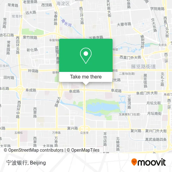 宁波银行 map