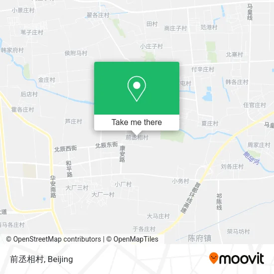 前丞相村 map