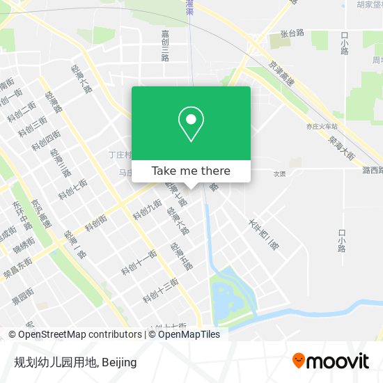 规划幼儿园用地 map