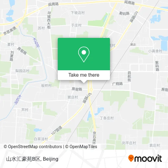 山水汇豪苑B区 map