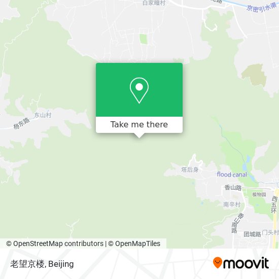 老望京楼 map