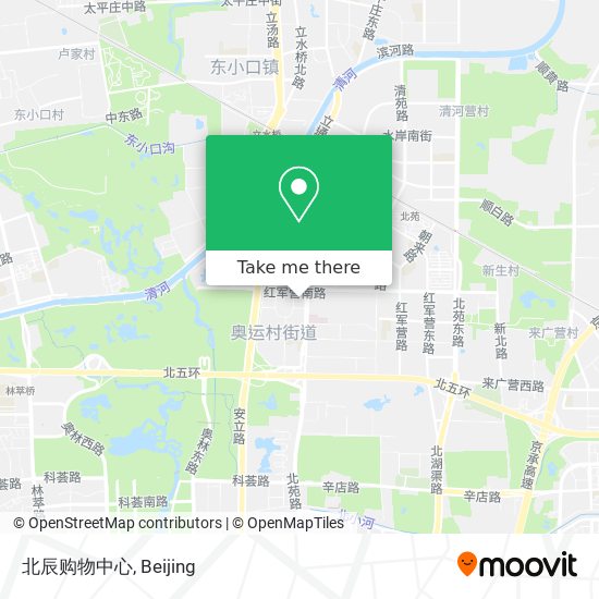 北辰购物中心 map