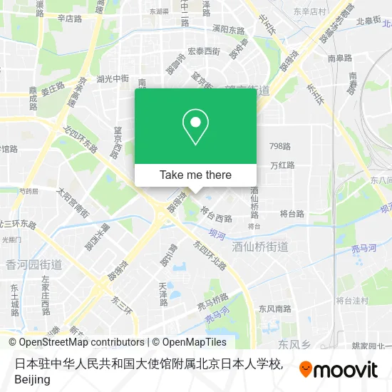 日本驻中华人民共和国大使馆附属北京日本人学校 map