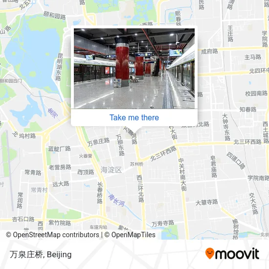 万泉庄桥 map