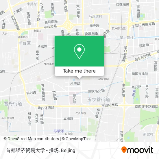 首都经济贸易大学 - 操场 map