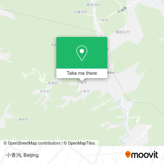 小青沟 map