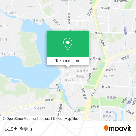 汉堡王 map