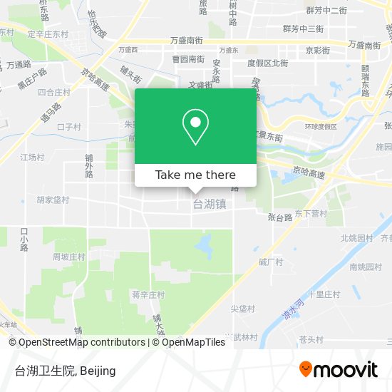 台湖卫生院 map