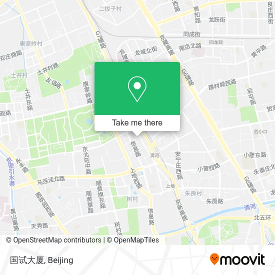 国试大厦 map