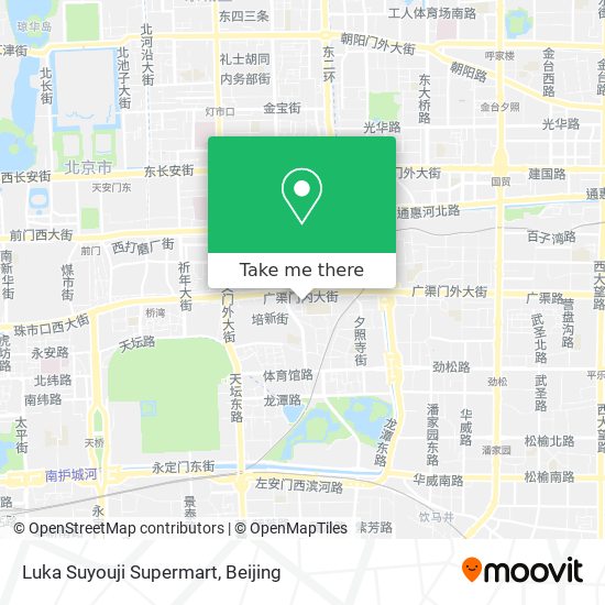 Luka Suyouji Supermart map
