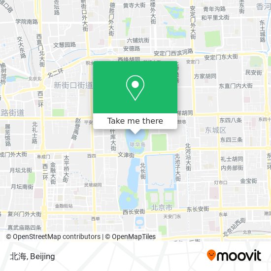 北海 map