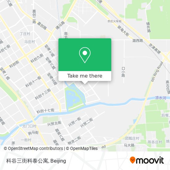 科谷三街科泰公寓 map