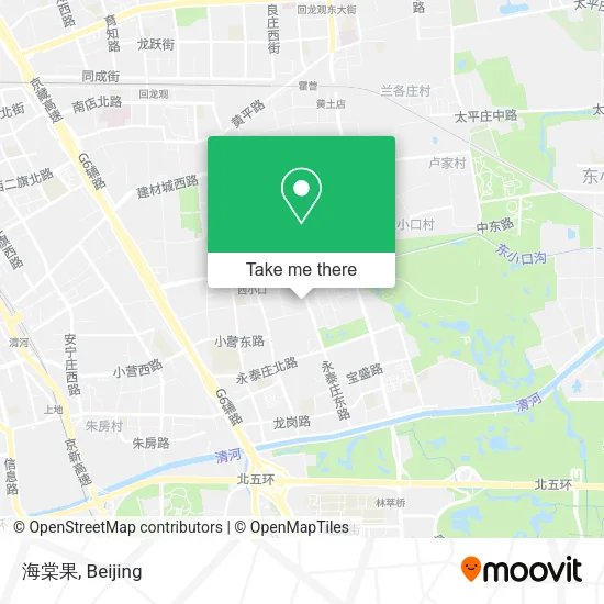 海棠果 map