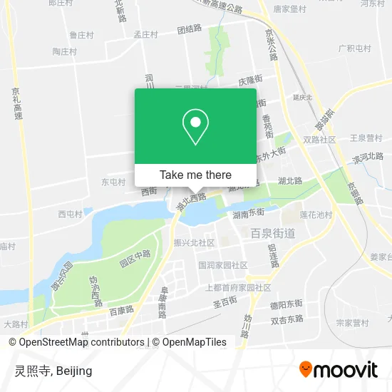 灵照寺 map