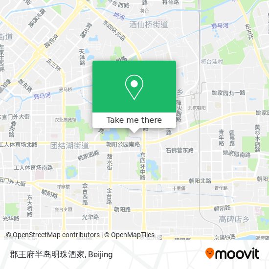 郡王府半岛明珠酒家 map