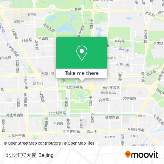 北辰汇宾大厦 map