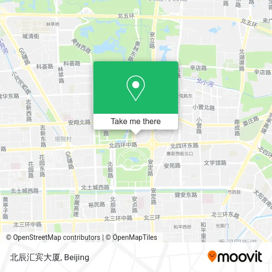北辰汇宾大厦 map