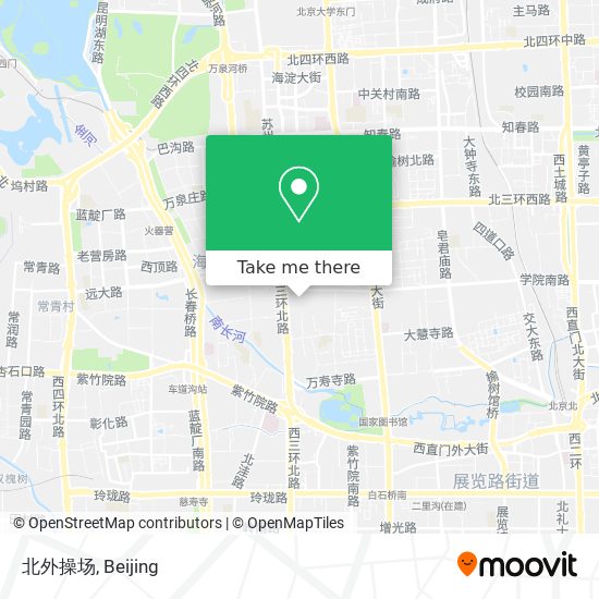 北外操场 map
