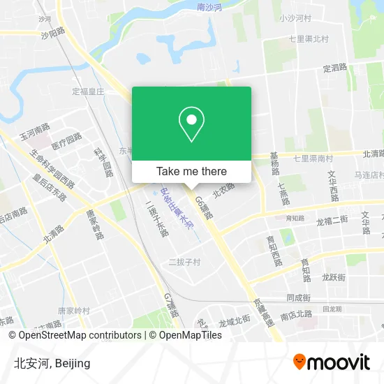 北安河 map