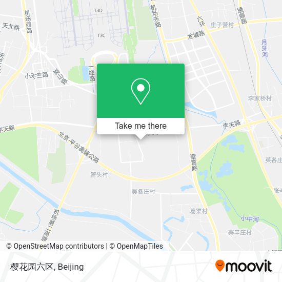 樱花园六区 map