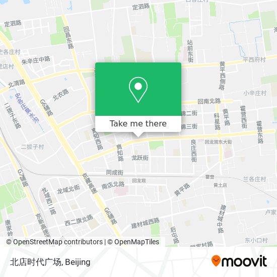 北店时代广场 map
