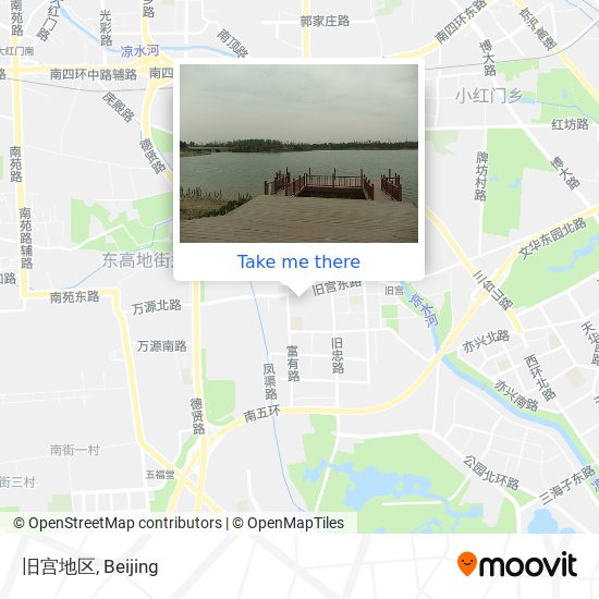 旧宫地区 map