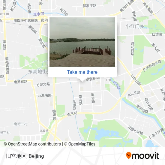 旧宫地区 map