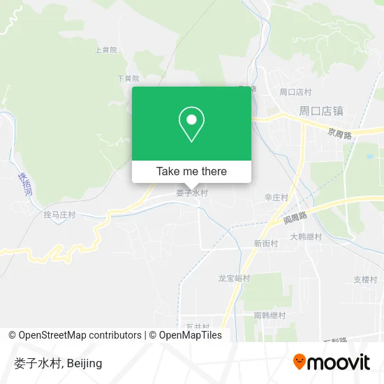 娄子水村 map