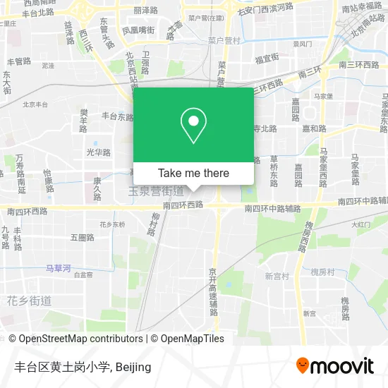 丰台区黄土岗小学 map