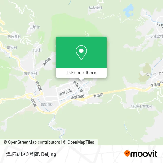 潭柘新区3号院 map
