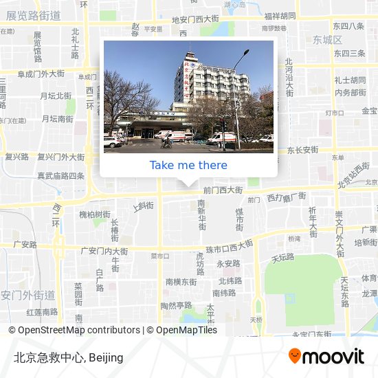 北京急救中心 map