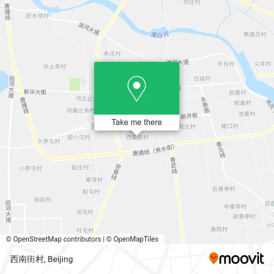 西南街村 map