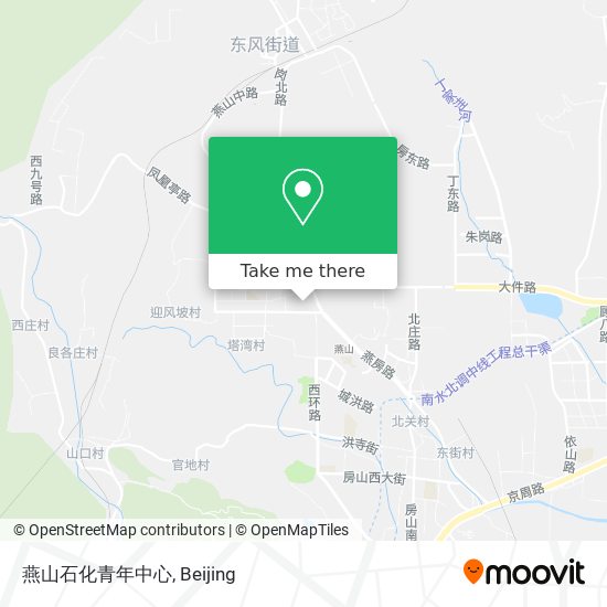 燕山石化青年中心 map