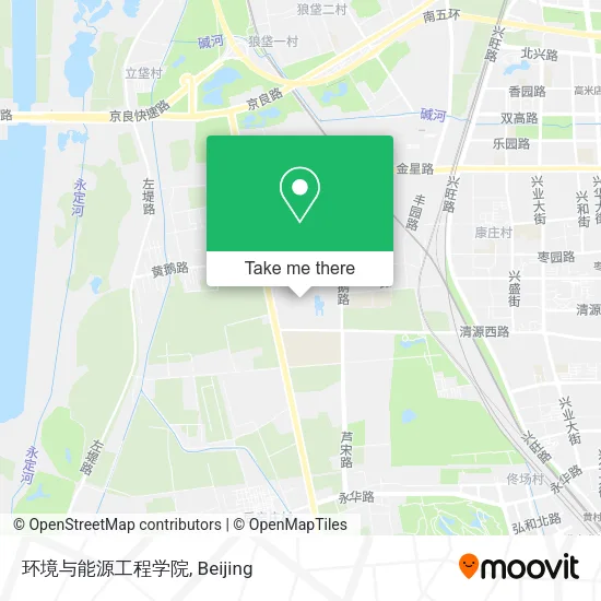 环境与能源工程学院 map